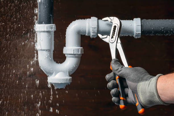 Professional Emergency Plumber technician working in Saint Stephen, MN